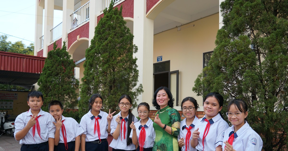 Trường Trung học cơ sở Đồng Hoà Tri ân thầy cô nguồn sáng tri thức Giáo dục Việt Nam