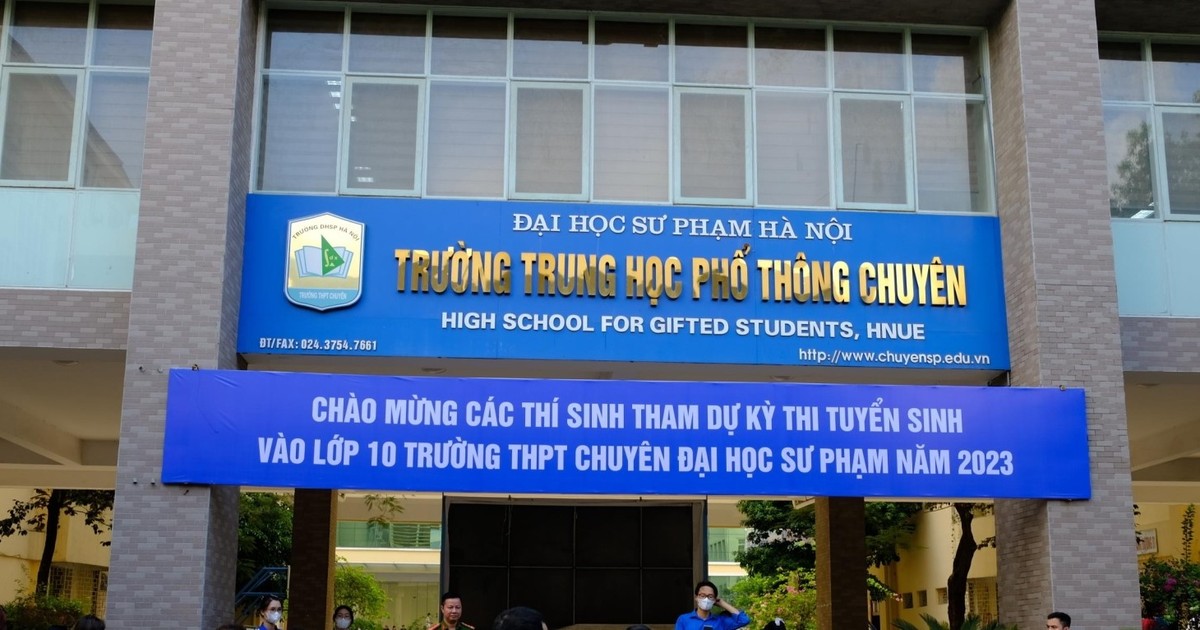 Nhiều điểm mới trong tuyển sinh lớp 10 Trường THPT chuyên ĐH Sư phạm