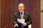 Ông Nguyễn Sinh Hùng chính thức giữ chức Chủ tịch Hội đồng bầu cử Quốc gia ảnh 2