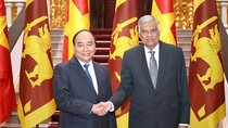 Thủ tướng Nguyễn Xuân Phúc tiếp Thủ tướng Lào, Campuchia bên lề WEF ASEAN ảnh 4