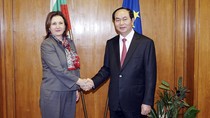 Bộ trưởng Trần Đại Quang chào xã giao Thủ tướng Cộng hòa Belarus ảnh 2