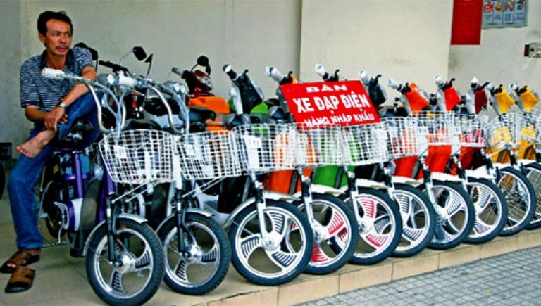 AEON MALL khuyến mại khủng mua xe đạp trợ lực điện Wiibike