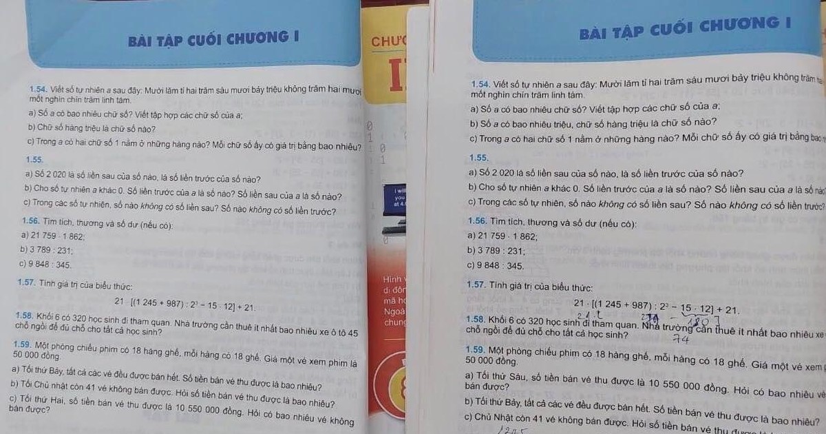 Giáo viên phản ánh, cùng bộ SGK mỗi cuốn viết một kiểu gây khó cho học sinh