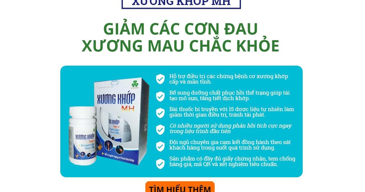 Có những trường hợp nào không nên sử dụng thuốc xương khớp MH?
