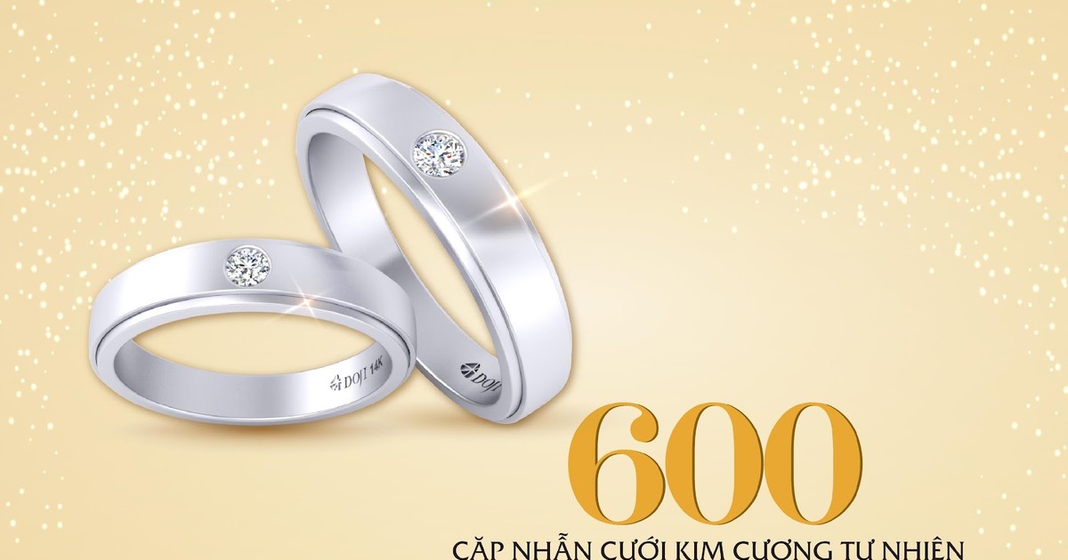 Nhẫn đính hôn Kim cương ENR2623 - Trang sức DOJI