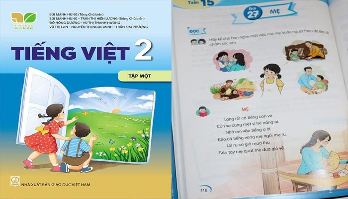 Phụ huynh nhặt “sạn” Tiếng Việt lớp 2 Bộ Kết nối tri thức với cuộc sống