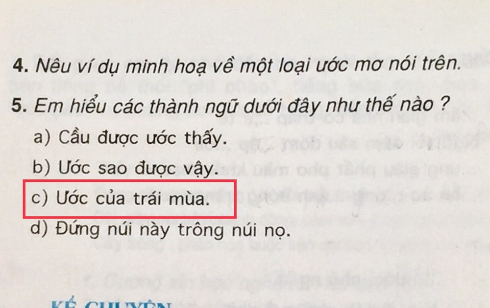 Có phải “cầu được ước” là một trong những ước của trái mùa không?