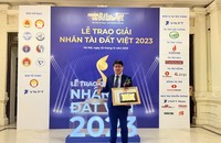 Ứng viên PGS trẻ nhất ngành Dược học từng nhận giải Nhân tài Đất Việt 2023