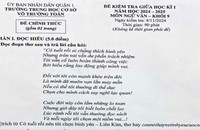 Giáo viên gợi ý 4 tiêu chí “cứng” để chọn ngữ liệu thiết kế đề kiểm tra Ngữ văn