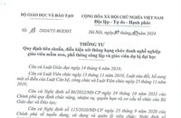 Từ 15/12, GV mầm non, tiểu học cần điều kiện, tiêu chuẩn xét thăng hạng ra sao?