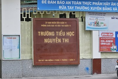 Phụ huynh tố một GV nhiều lần đánh học sinh, Hiệu trưởng TH Nguyễn Thi nói gì?