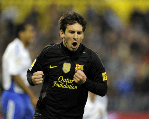 Messi đã có tròn 60 bàn mùa này - Ảnh Getty