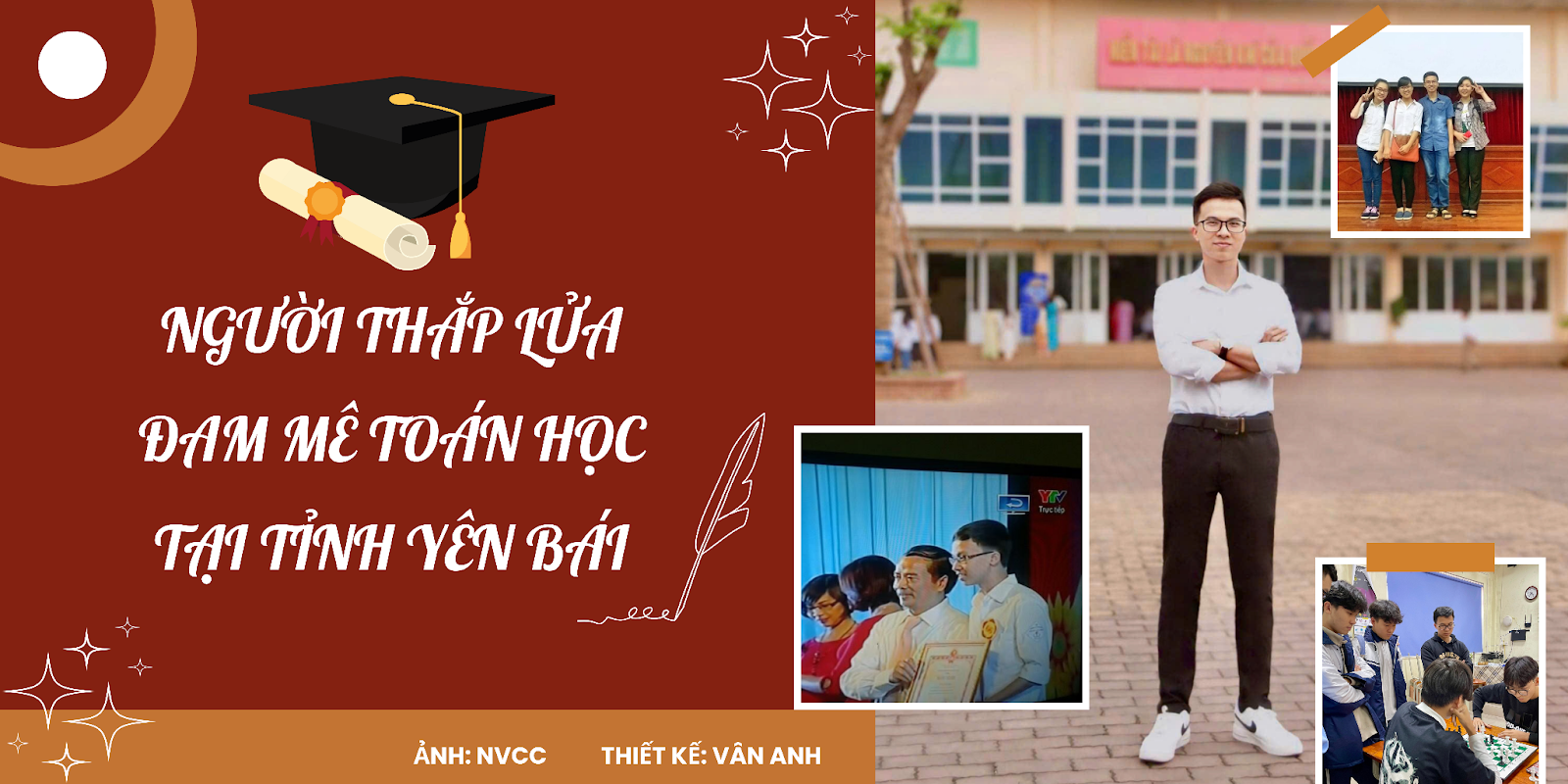 Thầy Hòa thắp lửa đam mê Toán học cho học sinh THPT chuyên Nguyễn Tất Thành