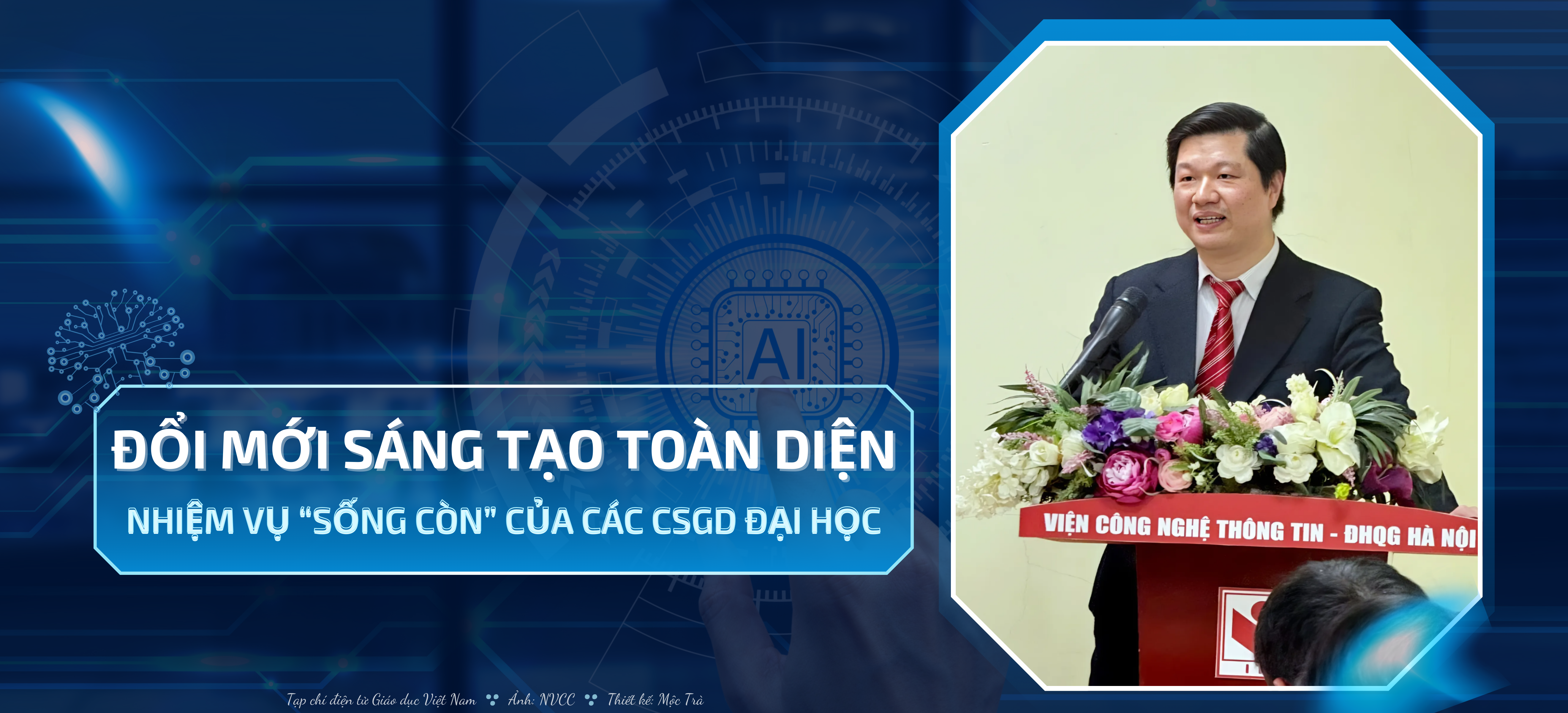 PGS. Lê Hoàng Sơn: Đổi mới sáng tạo toàn diện là nhiệm vụ sống còn của CSGDĐH
