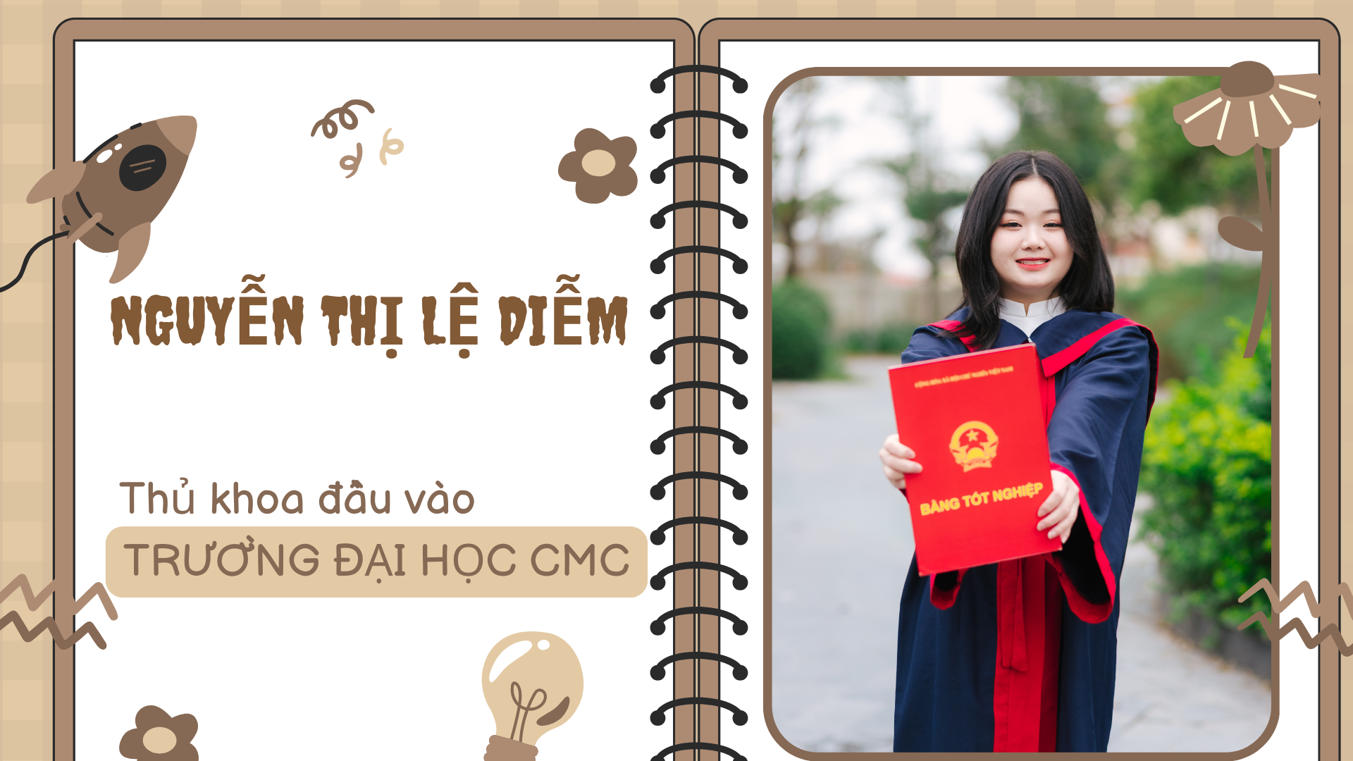 Thủ khoa đầu vào Trường Đại học CMC nói không với "thức đêm" ôn bài