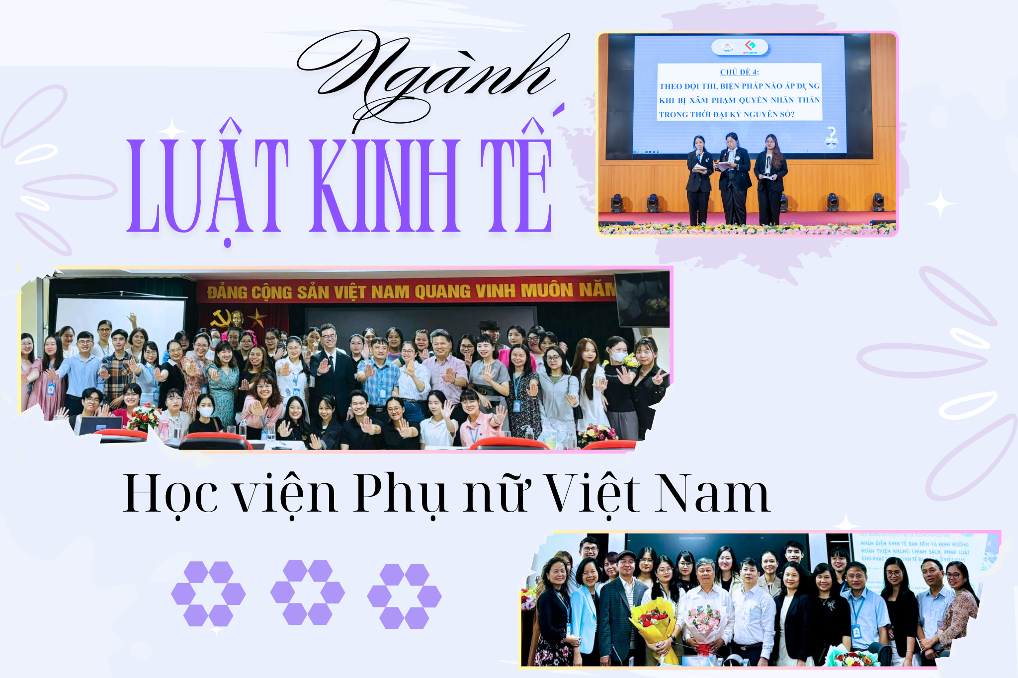 HV Phụ nữ Việt Nam đào tạo Luật Kinh tế bắt kịp xu hướng pháp lý liên ngành 