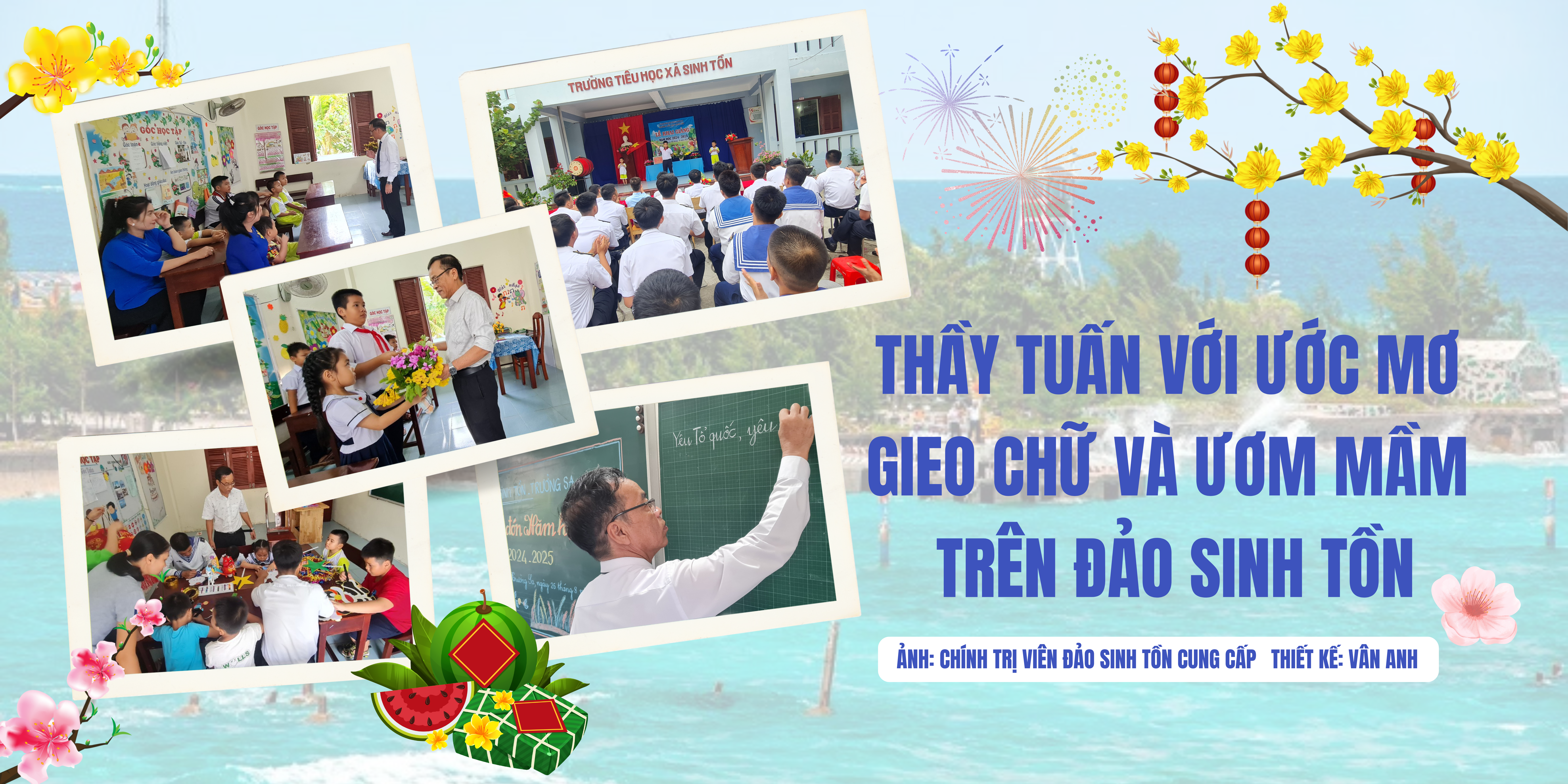 "Được ra đảo Sinh Tồn giảng dạy là cơ hội quý giá trong sự nghiệp GD của tôi"