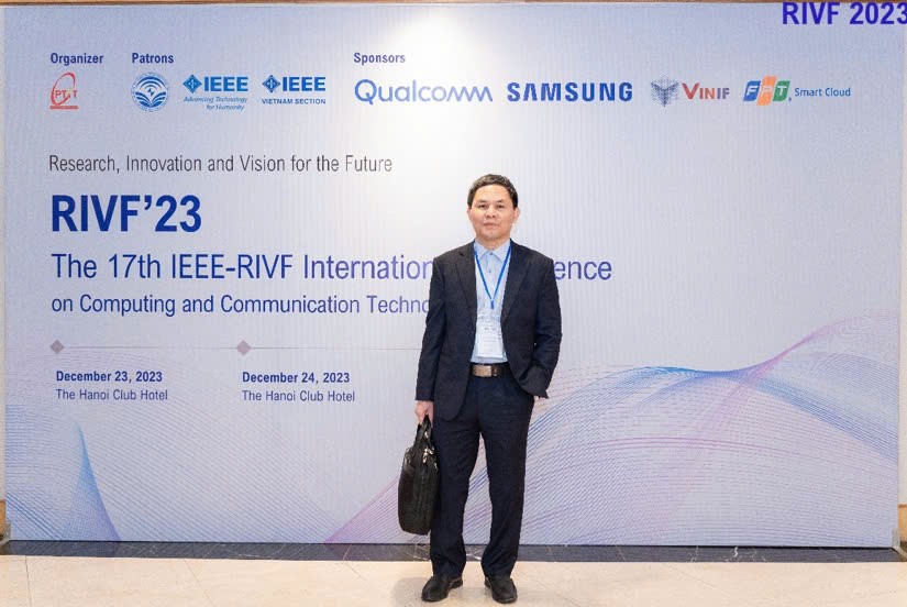Phó Giáo sư, Tiến sĩ Hoàng Xuân Dậu, Trưởng khoa An toàn thông tin, Học viện Công nghệ Bưu chính Viễn thông. Ảnh: NVCC. z6350165032244_68d97582944caefa7a484008c2c289c9.jpg