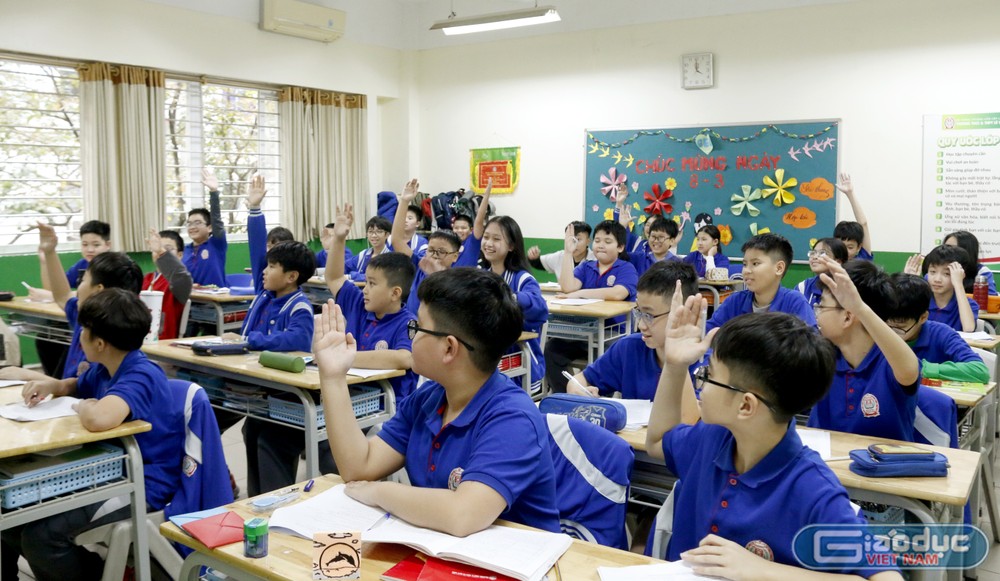 Thực tế những năm qua cho thấy, xã hội hóa giáo dục ở Hà Nội đã tạo ra nhiều thành tựu mới cho ngành giáo dục và cho cả xã hội. Ảnh: Mộc Trà. GDVN_LQD.jpg