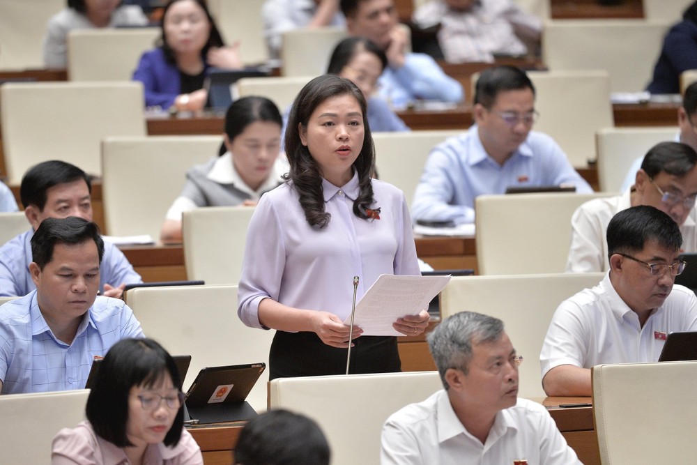 Đại biểu Quốc hội Đoàn Thị Lê An (đoàn Cao Bằng). Ảnh: daibieunhandan.vn. dbqh-doan-thi-le-an-cao-bang-.jpg