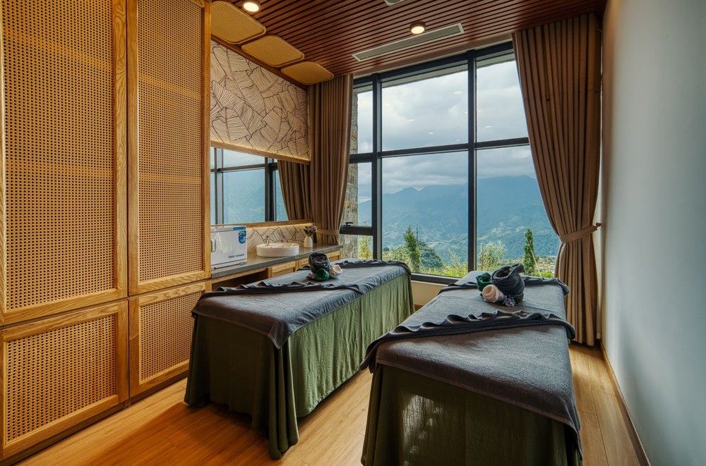 Các phòng spa của Lady Hill có tầm nhìn hướng núi Các phòng spa của Lady Hill có tầm nhìn hướng núi