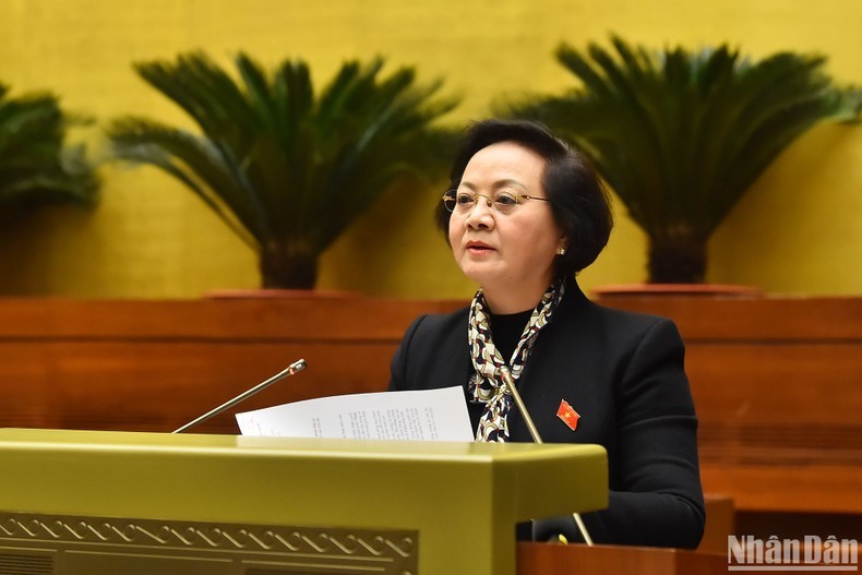 Bộ trưởng Nội vụ Phạm Thị Thanh Trà. (Ảnh: Thủy Nguyên) Bộ trưởng Nội vụ Phạm Thị Thanh Trà. (Ảnh: Thủy Nguyên)