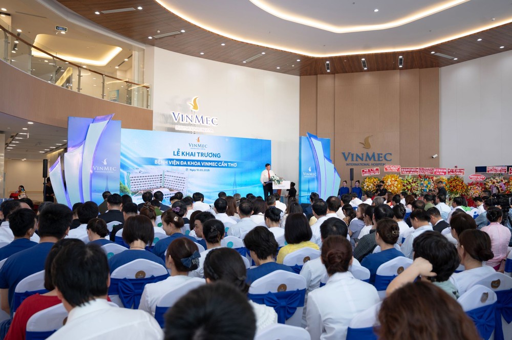 Sáng 10/3, Bệnh viện Đa khoa Vinmec Cần Thơ chính thức khai trương. Anh 5 (6).jpg