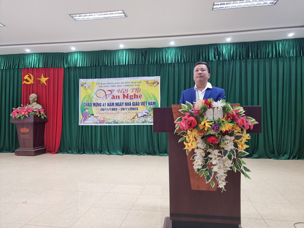 Thầy Hà Minh Công - Hiệu trưởng Trường Tiểu học Chiềng Nơi. (Ảnh: NVCC) unnamed (85).png