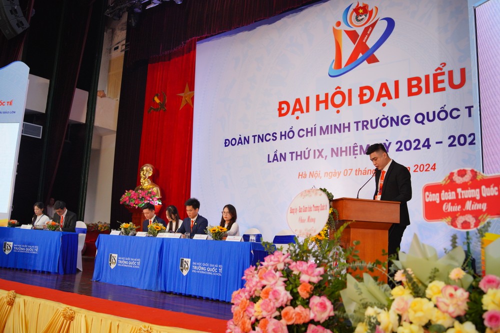 Đại hội Đại biểu Đoàn Thanh niên Cộng sản Hồ Chí Minh Trường Quốc tế - Đại học Quốc gia Hà Nội, khoá IX, nhiệm kỳ 2024 - 2027 7R404020.JPG