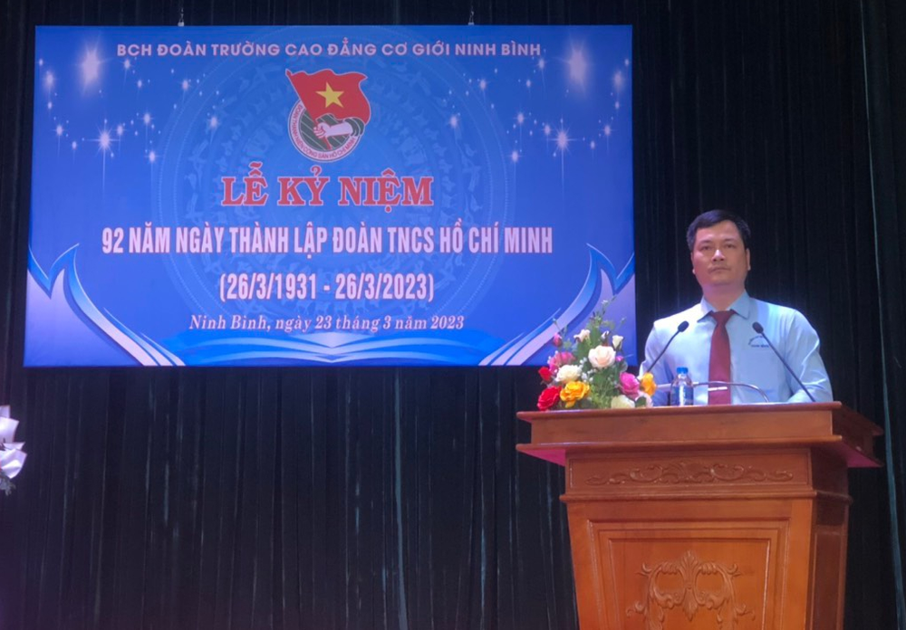 Thạc sĩ Nguyễn Xuân Thịnh – Phó Hiệu trưởng Trường Cao đẳng Cơ giới Ninh Bình. Ảnh: website nhà trường 5.png