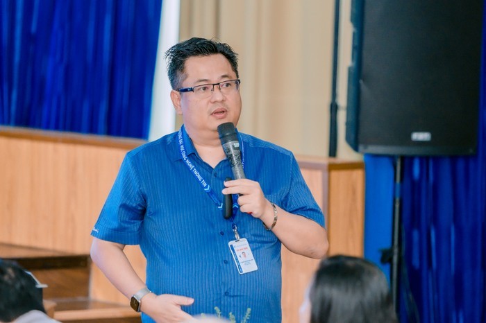 Tiến sĩ Nguyễn Tấn Trần Minh Khang, Phó hiệu trưởng Trường Đại học Công nghệ Thông tin, Đại học Quốc gia Thành phố Hồ Chí Minh. Ảnh: Website nhà trường thầy khang đh cntt hcm.jpg