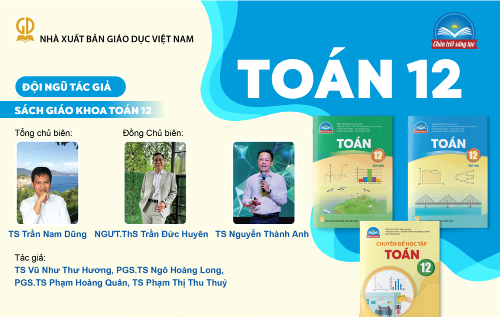 Để đạt được hiệu quả cao cho các cuốn sách giáo khoa Toán lớp 6-12 trong bộ sách Chân trời sáng tạo, đội ngũ biên soạn sách đã áp dụng phương pháp 5K. Ảnh minh họa: Nhà xuất bản Giáo dục Việt Nam SGK Toán.png