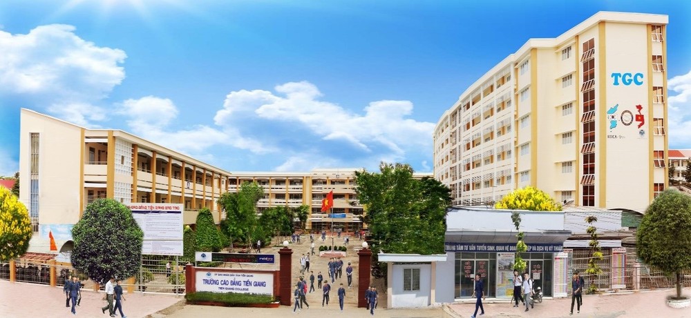 Trường Cao đẳng Tiền Giang. Ảnh: NTCC. CĐ TG.jpg