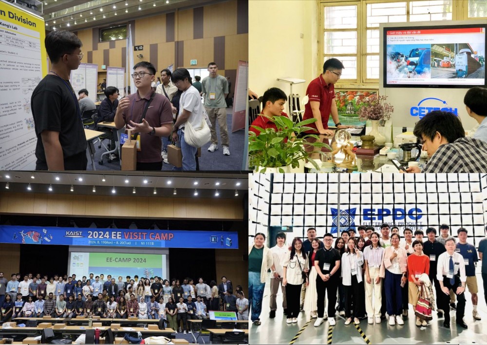 Bùi Đức Hiếu luôn tích cực tham gia các hoạt động để phát triển chuyên môn, nghiên cứu khoa học của mình. Ảnh: NVCC. Trống 4 ô Hình chữ nhật Trang truyện tranh.jpg