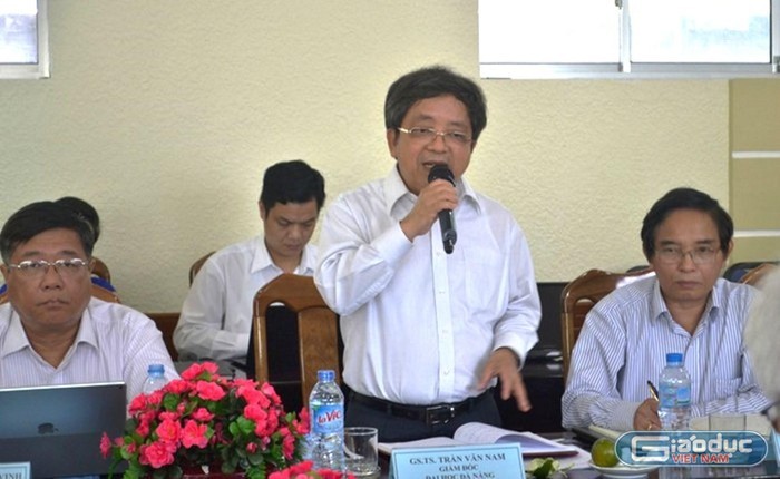 Giáo sư, Tiến sĩ Trần Văn Nam - nguyên Giám đốc Đại học Đà Nẵng. (Ảnh: AN) gs.ts tran van nam.jpg