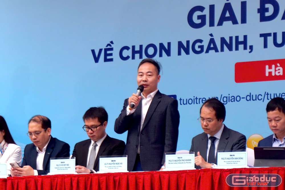 Giáo sư Nguyễn Ngọc Hà - Phó Cục trưởng Cục Quản lý chất lượng, Bộ Giáo dục và Đào tạo. (Ảnh: Thúy Hiền) gdvn-nguyen ngoc ha.jpg
