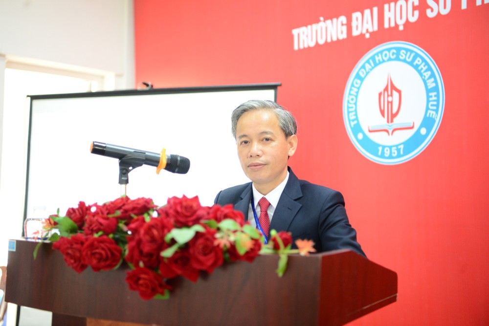 Tiến sĩ Lê Hồ Sơn, Hiệu trưởng Trường Đại học Sư phạm, Đại học Huế. Ảnh: NVCC thay-Son-1.jpg
