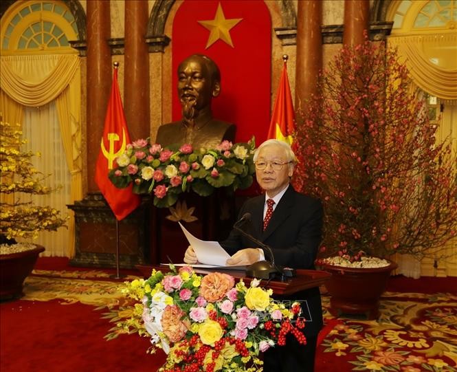 Thơ chúc tết của Tổng Bí thư, Chủ tịch nước Nguyễn Phú ...