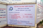 Trường Đại học Kiên Giang bị buộc dừng 3 lớp đào tạo chui
