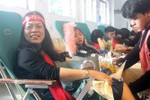 Sinh viên Hải Phòng sôi nổi tham gia hiến máu trong ngày Chủ nhật Đỏ