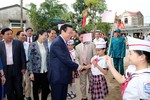 Phó Thủ tướng Vương Đình Huệ dự “Ngày hội Đại đoàn kết toàn dân tộc” ở Nghệ An