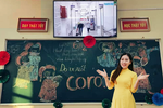 Thông điệp phòng, chống vi rút Corona qua tiết dạy hấp dẫn của cô Kim Liên
