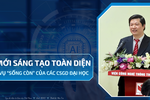 PGS. Lê Hoàng Sơn: Đổi mới sáng tạo toàn diện là nhiệm vụ sống còn của CSGDĐH