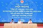 Tổng kết năm học 2023-2024 đối với giáo dục trung học, giáo dục thường xuyên