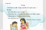 Nhiều văn bản trong sách Tiếng Việt 1 – Cánh Diều đầy rẫy “sạn”!