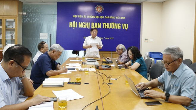 Hội nghị Ban Thường vụ Hiệp hội Các trường ĐH, CĐ Việt Nam nhiệm kỳ II