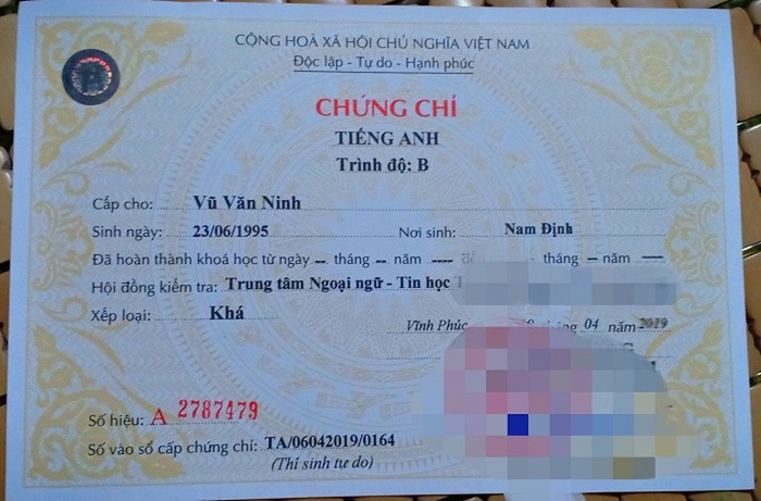 Do sức ép của trường, chỉ một tuần tôi đã có 2 chứng chỉ ảnh 3