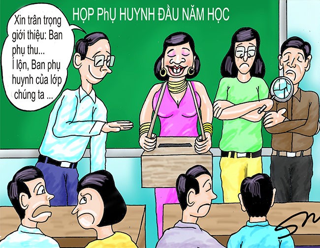 Chống lạm thu, trưởng phòng giáo dục phải làm gương trước