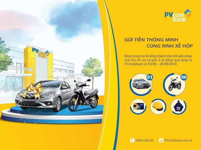 PVcomBank chi gần 2 tỷ đồng quà tặng cho khách hàng gửi tiết kiệm