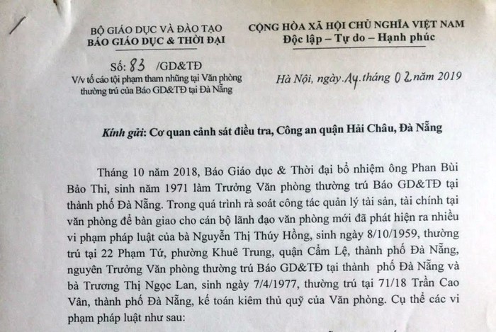 Đại tá Trần Phước Hương nói sẽ phục hồi điều tra nếu đủ tài liệu, chứng cứ